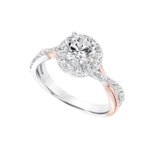 Shop our Rose Gold Frederick Goldman Diamond Engagement Settings at Anthony's Jewelers