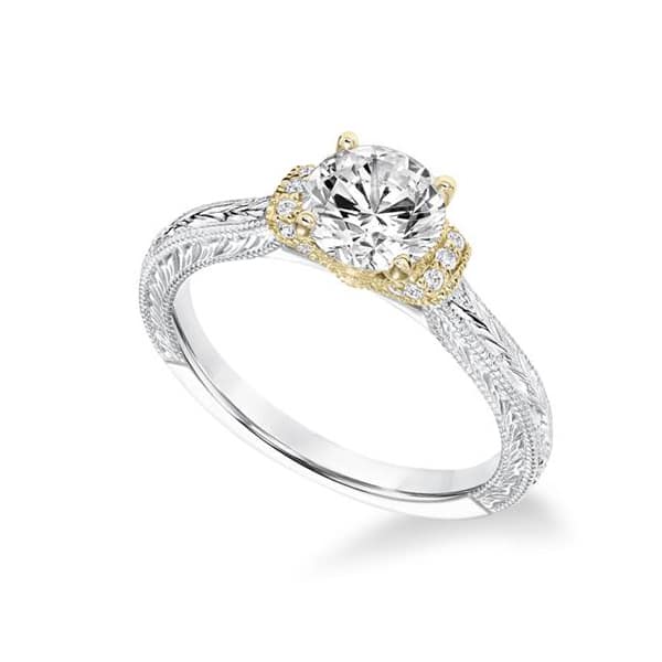 Shop our 14kt gold Frederick Goldman Diamond Engagement Settings at Anthony's Jewelers