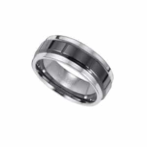 Shop our Tungsten Black Wedding Bands at Anthony's Jewelers