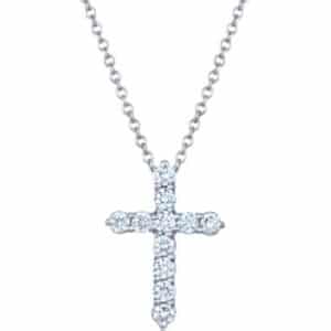 Lab Grown Diamond Cross Pendant